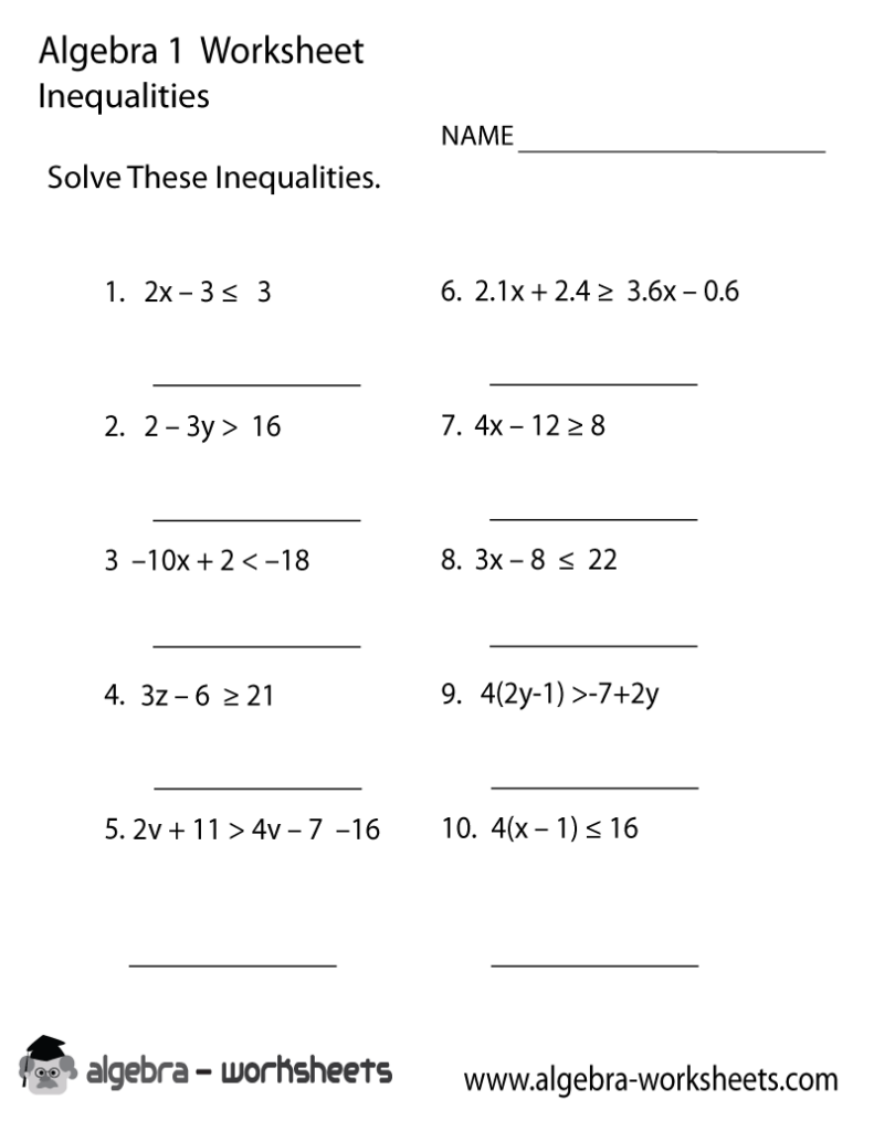 15 7th Grade Math Worksheets To Print Worksheeto