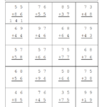 2 Digit Addition With Regrouping Pdf Two Digit Addition Some Regrouping 100 Questions X