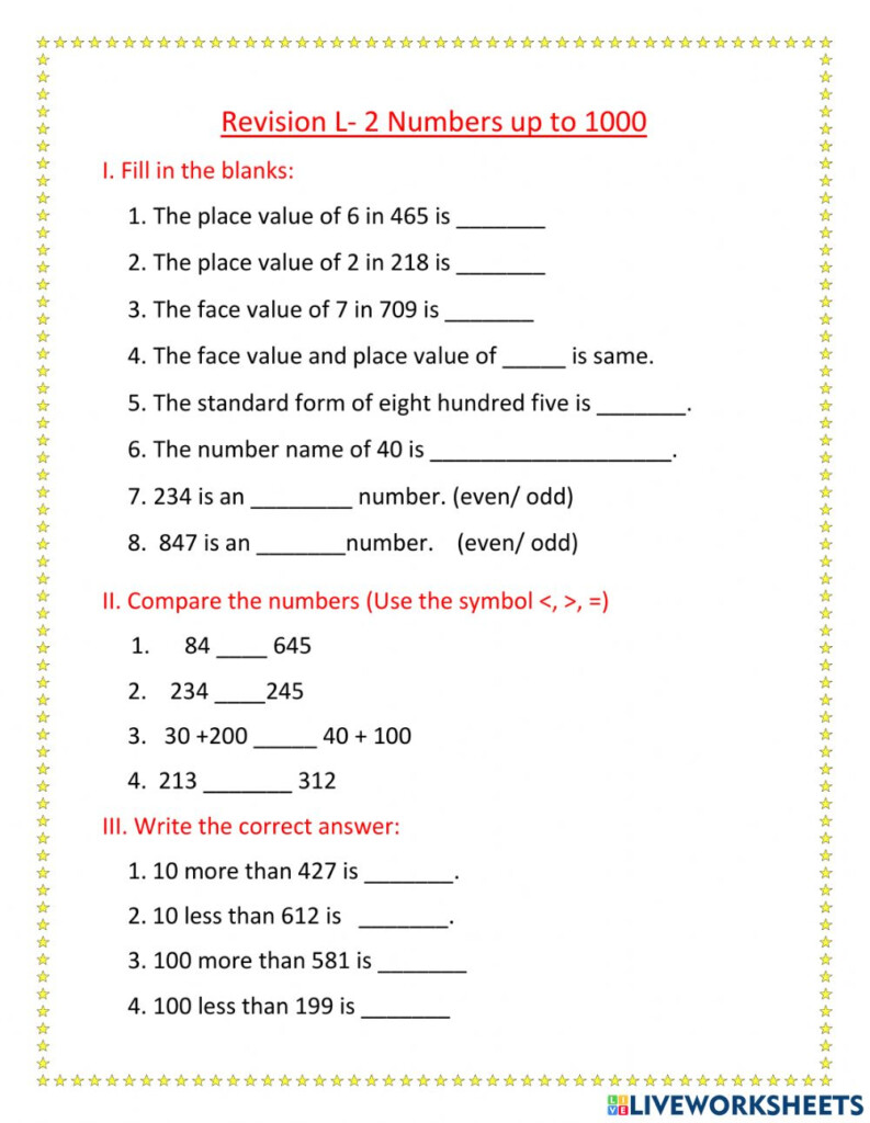 2nd Grade Math Learning Resources Number Sense Worksheets Math Number 