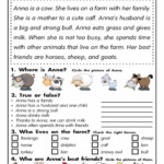 2nd Grade Printable Math Worksheets Farming In 2020 Reading