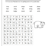 2nd Grade Word Search Best Coloring Pages For Kids In 2020