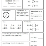 3rd Grade Math Worksheets Pdf Packet Free William Hopper s Addition