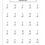 4 Free Math Worksheets Second Grade 2 Subtraction Add And Subtract 4