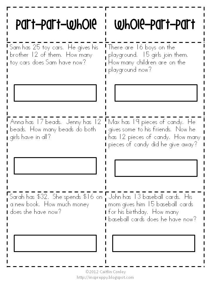 Bar Model Sorting Fun Classroom Freebies Math Words Math Word 