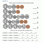 Christmas Money Math Worksheets TracingLettersWorksheets