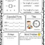 Common Core Math Worksheet For 2nd Grade Free measurement Word