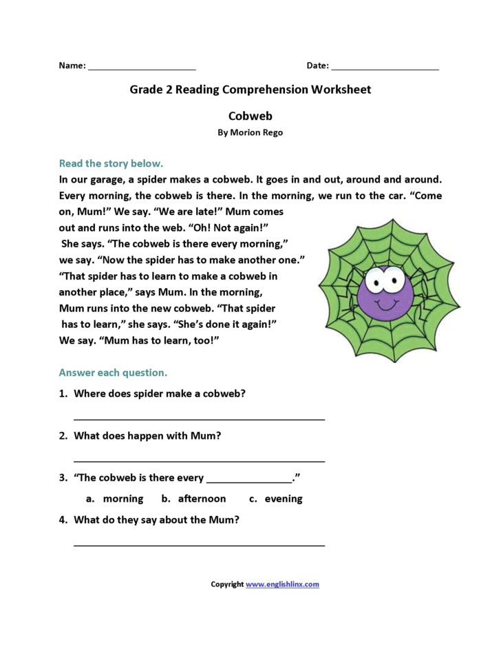 Grade 4 Childrens Stories Reading Worksheets K5 Learning 