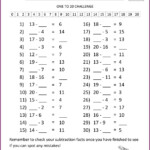 Mastering Math Facts Worksheets Otter Creek Worksheet Resume Examples