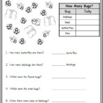 Math Data Worksheet For 2nd Grade Second Grade Math Math Writing