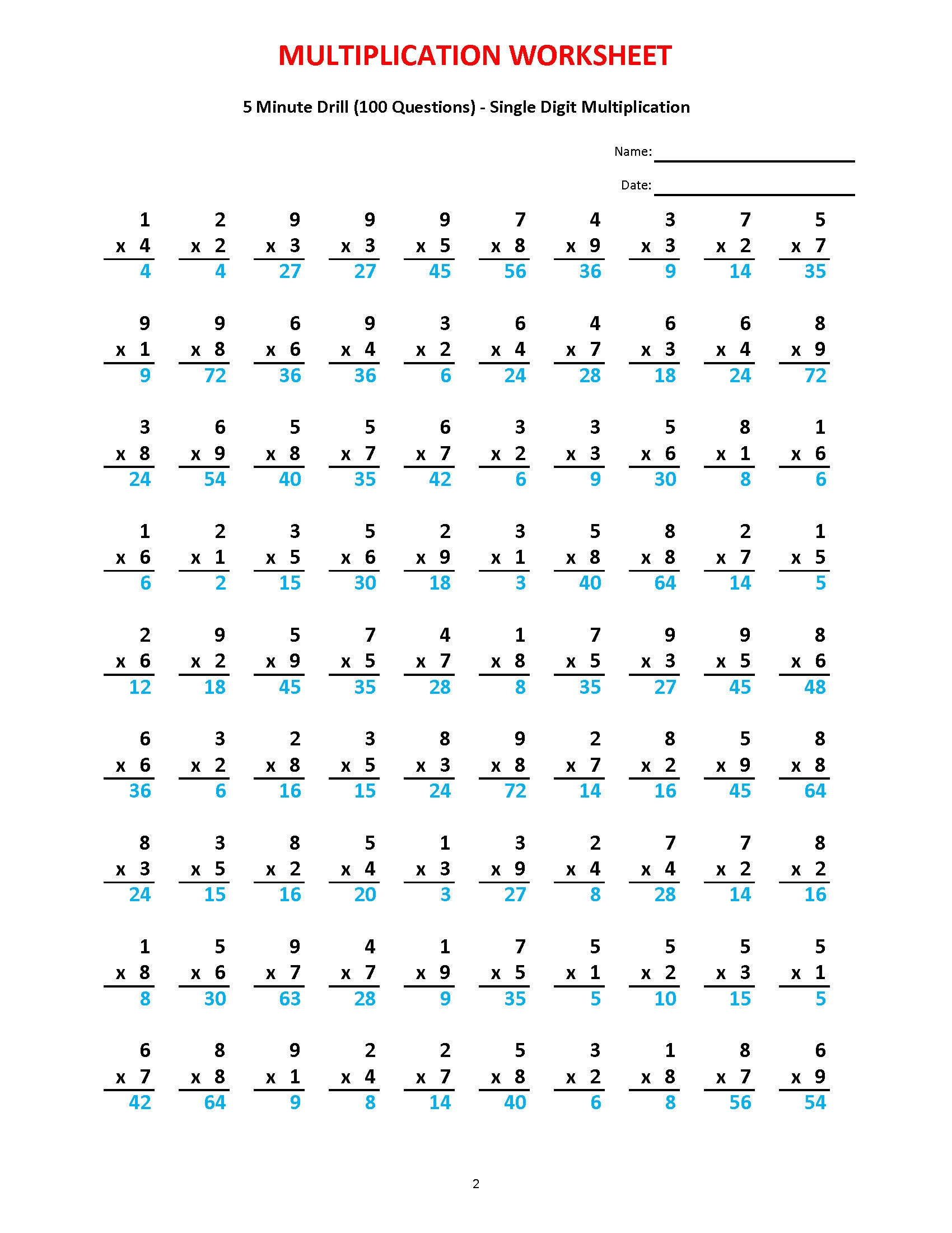 Math Drills Algebra Worksheets Free Download Goodimg co