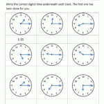 Math Salamanders Telling Time