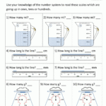 Measuring Worksheet 2Nd Grade Printable Length And Height Measurement