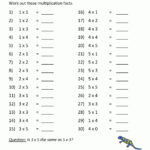Multiplication Grade 2 Math Worksheets 5 Printable Multiplication