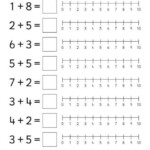 Number Line Addition Kindergarten Worksheets Worksheet Hero