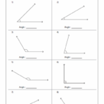 Protractor Practice Worksheets 99worksheets Measuring Angles And