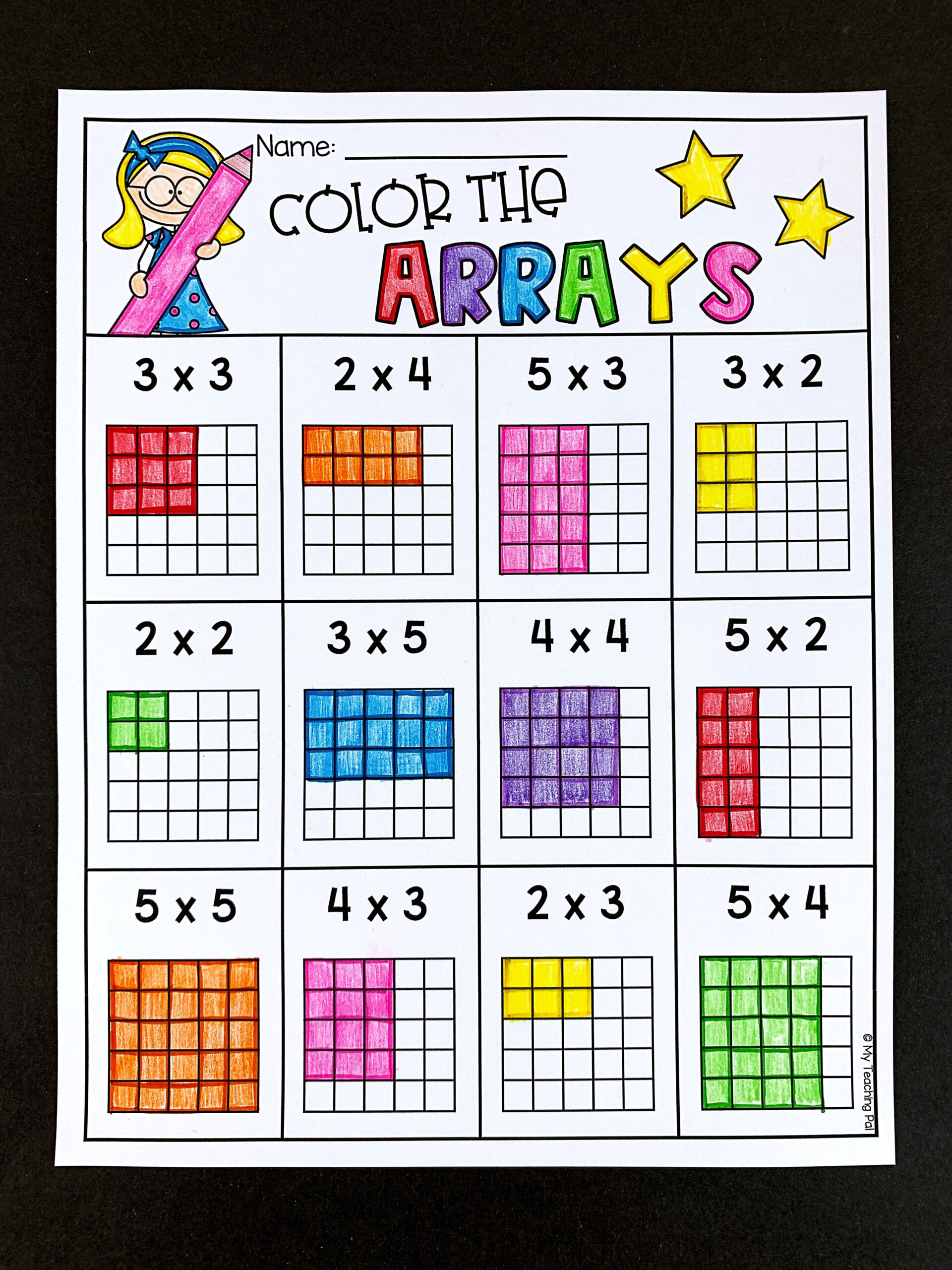 Second Grade Multiplication Worksheets Distance Learning In 2020 