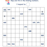 Skip Counting By 2 Worksheet 412 To 560 For 2nd Grade