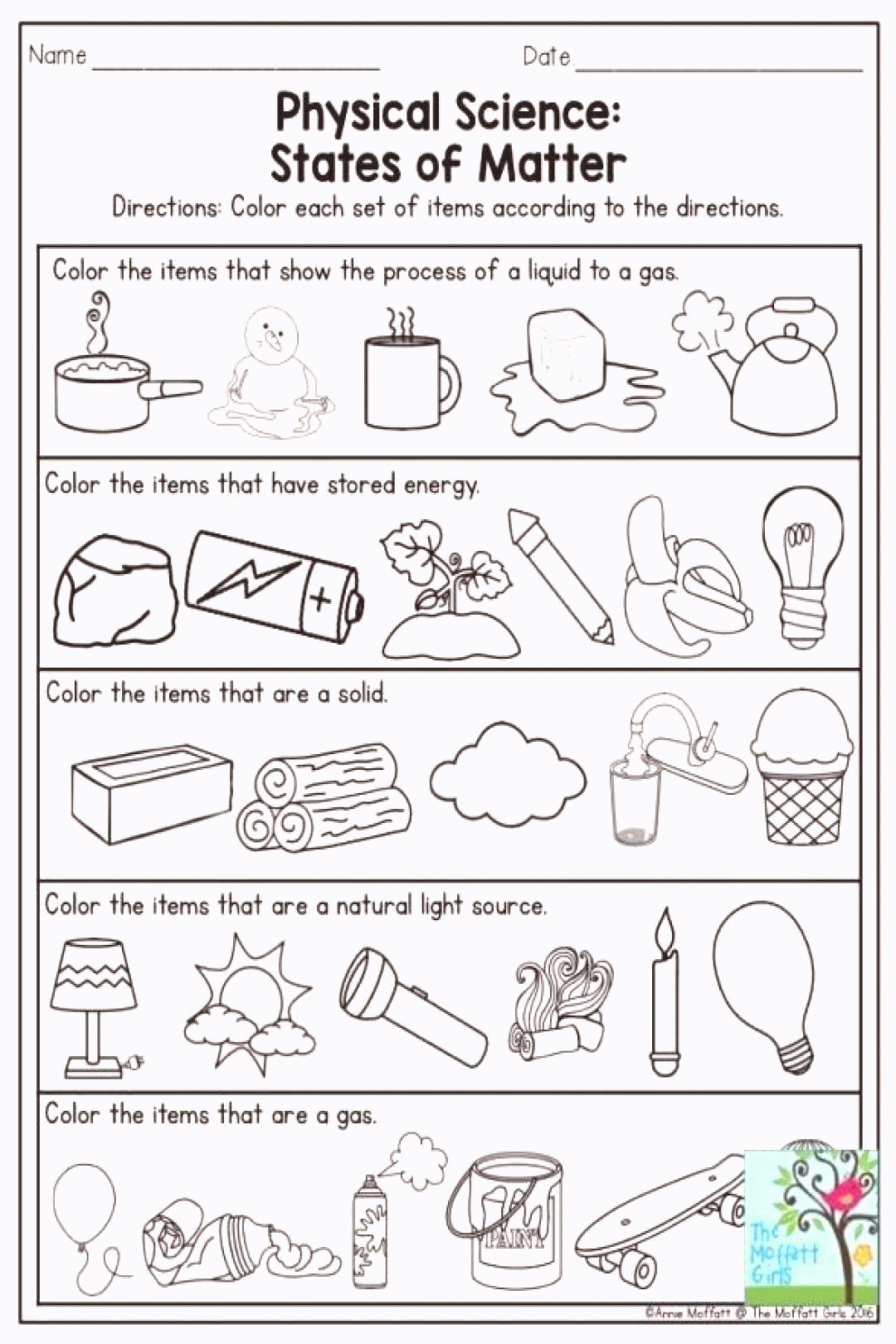  States Of Matter Worksheet Doc Free Download Goodimg co