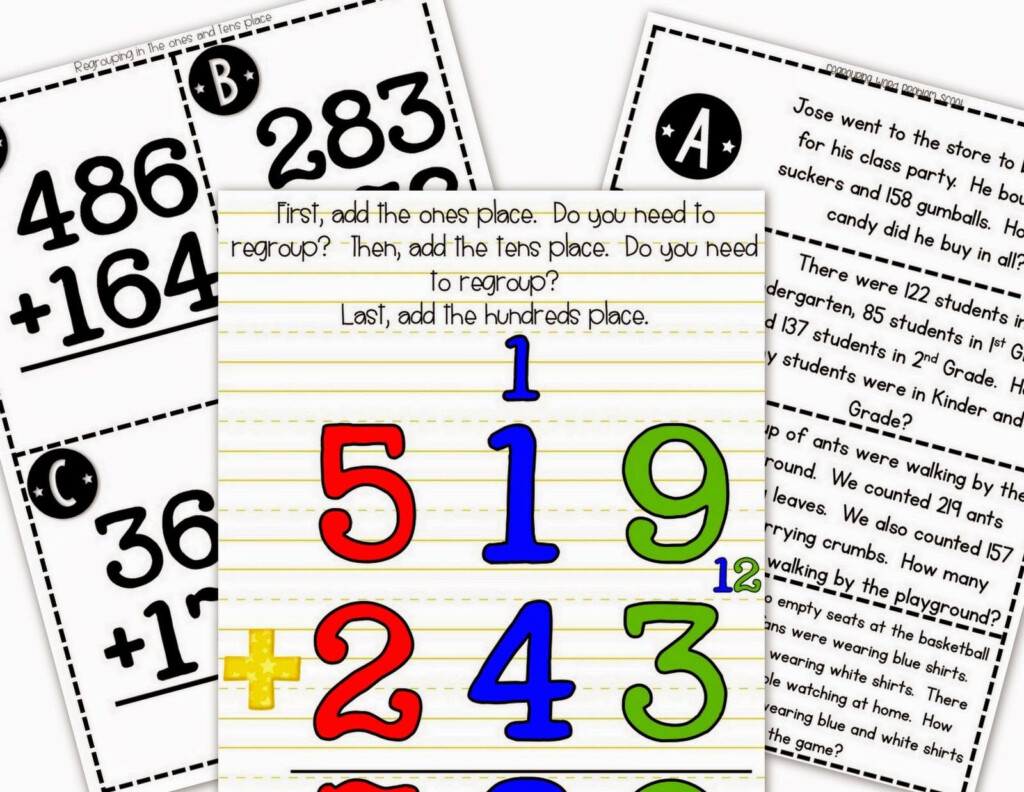 Step Into 2nd Grade With Mrs Lemons Triple Digit Addition With 