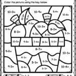 Subtract And Color Worksheets 99Worksheets