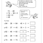 Subtraction By Compensation Subtraction Maths Worksheets For Year 3
