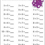 Subtraction Math Fact Worksheets Math Addition Worksheets Doubles