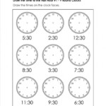 Tell The Time 1 Worksheets 99Worksheets