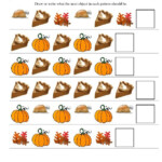 Thanksgiving Picture Patterns With Shape Attribute All Thanksgiving