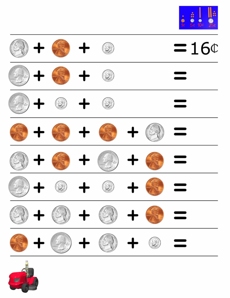 The Best 2Nd Grade Math Money Worksheets References Hugh Shaffer s 