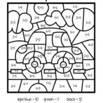 2nd Grade Color By Number Worksheets WorksheetsCity