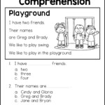 2nd Grade Grade 2 Reading Comprehension Worksheets Pdf Best Bren