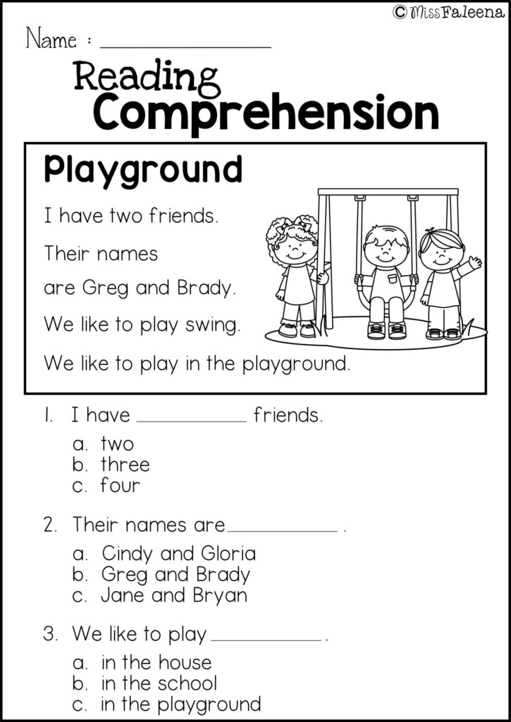 2nd Grade Grade 2 Reading Comprehension Worksheets Pdf Best Bren 