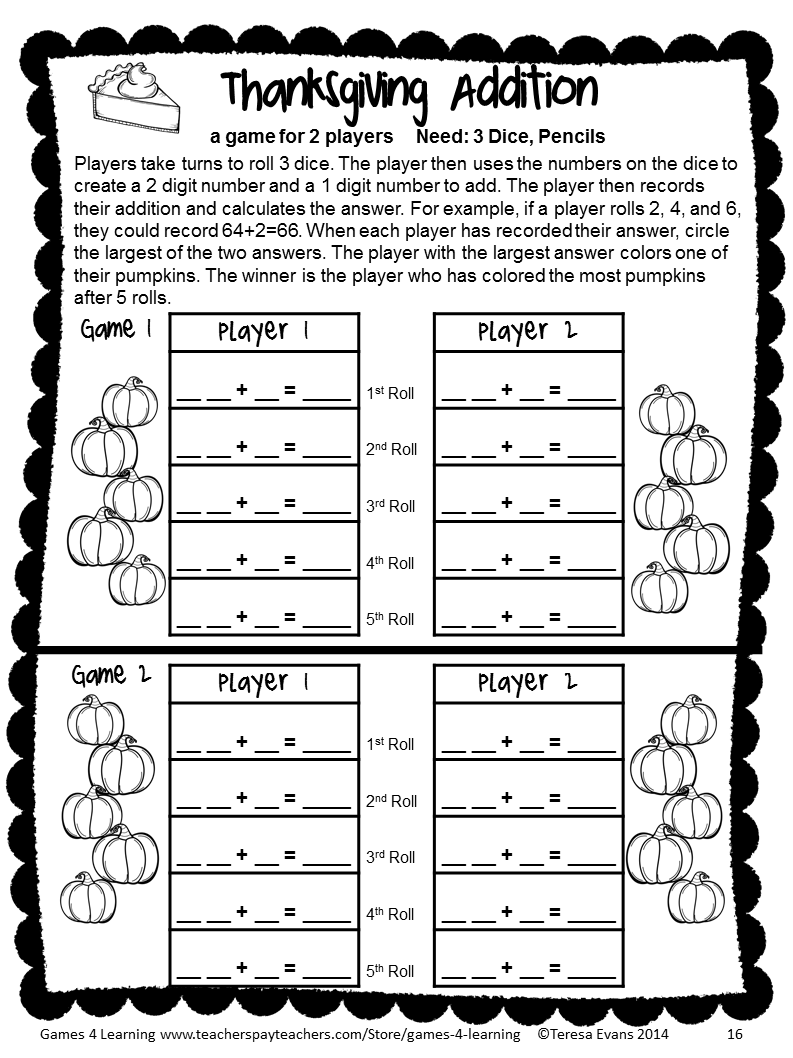 2nd Grade Math Games Free Printable Sandra Roger s Reading Worksheets