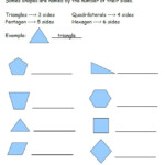 2nd Grade Shapes Worksheets