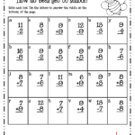 Addition And Subtraction Worksheets 1St Grade Pdf Kidsworksheetfun