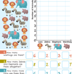 African Animal Safari Worksheet For Kids Answers And Completion Rate