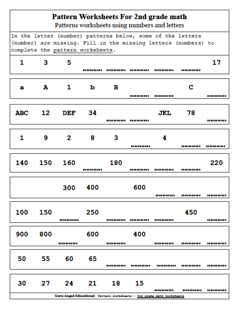 Alphabet Worksheets For 2Nd Grade AlphabetWorksheetsFree