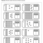 Base Ten Addition Worksheets