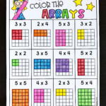 Building Arrays Worksheets Free Download Gambr co