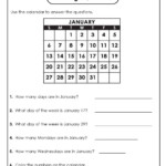 Calendar Math Printables In 2020 With Images Calendar Math 2nd