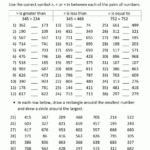 Comparing Numbers To 1000