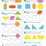 Congruent Shapes Mathematics Worksheets And Study Guides Third Grade