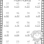 Double Digit Addition And Subtraction With Regrouping Worksheets