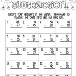 Double Digit Subtraction With Regrouping Pdf Subtraction Regrouping