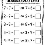Doubles Plus One Worksheet Worksheets For Home Learning