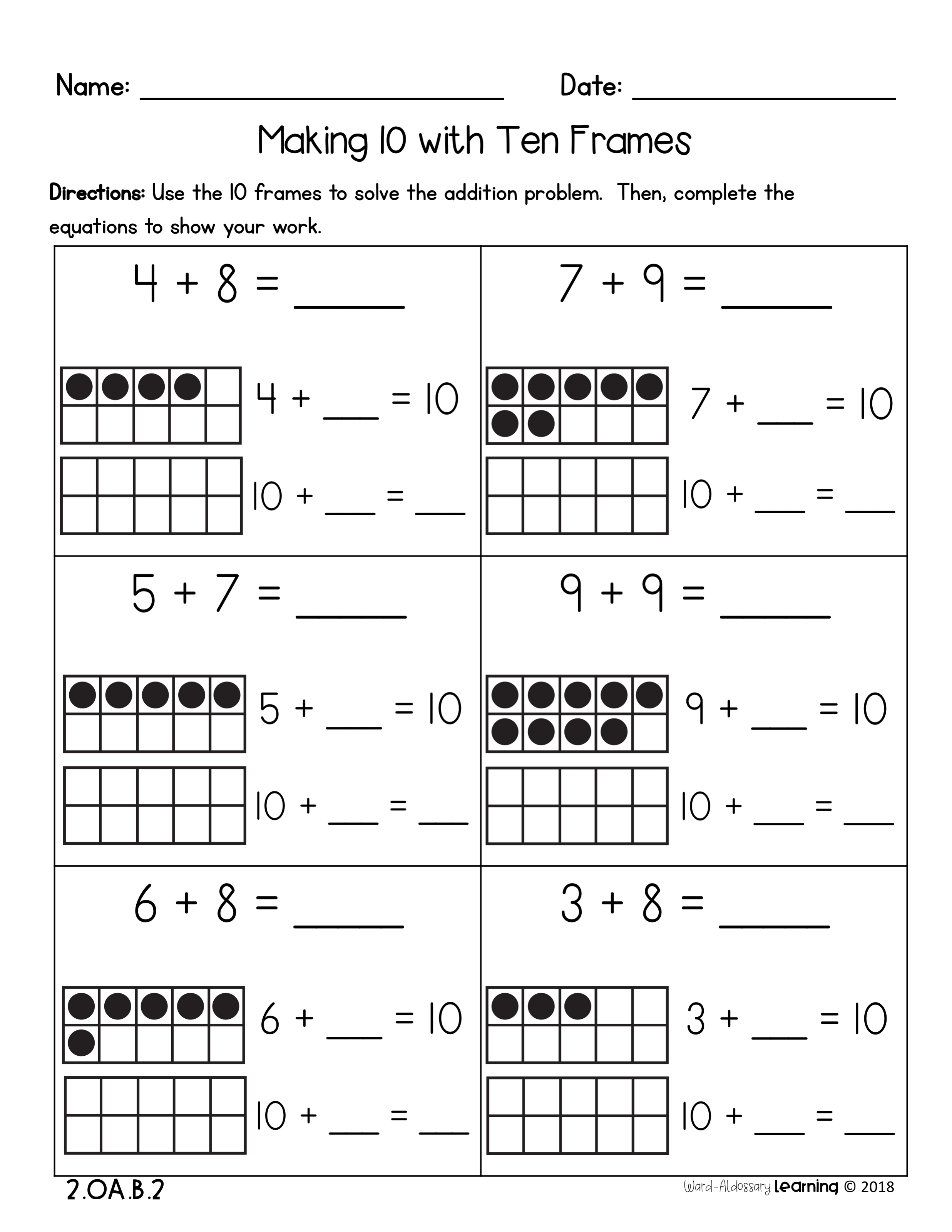 2nd-grade-math-fact-fluency-worksheets-2nd-grade-math-worksheets