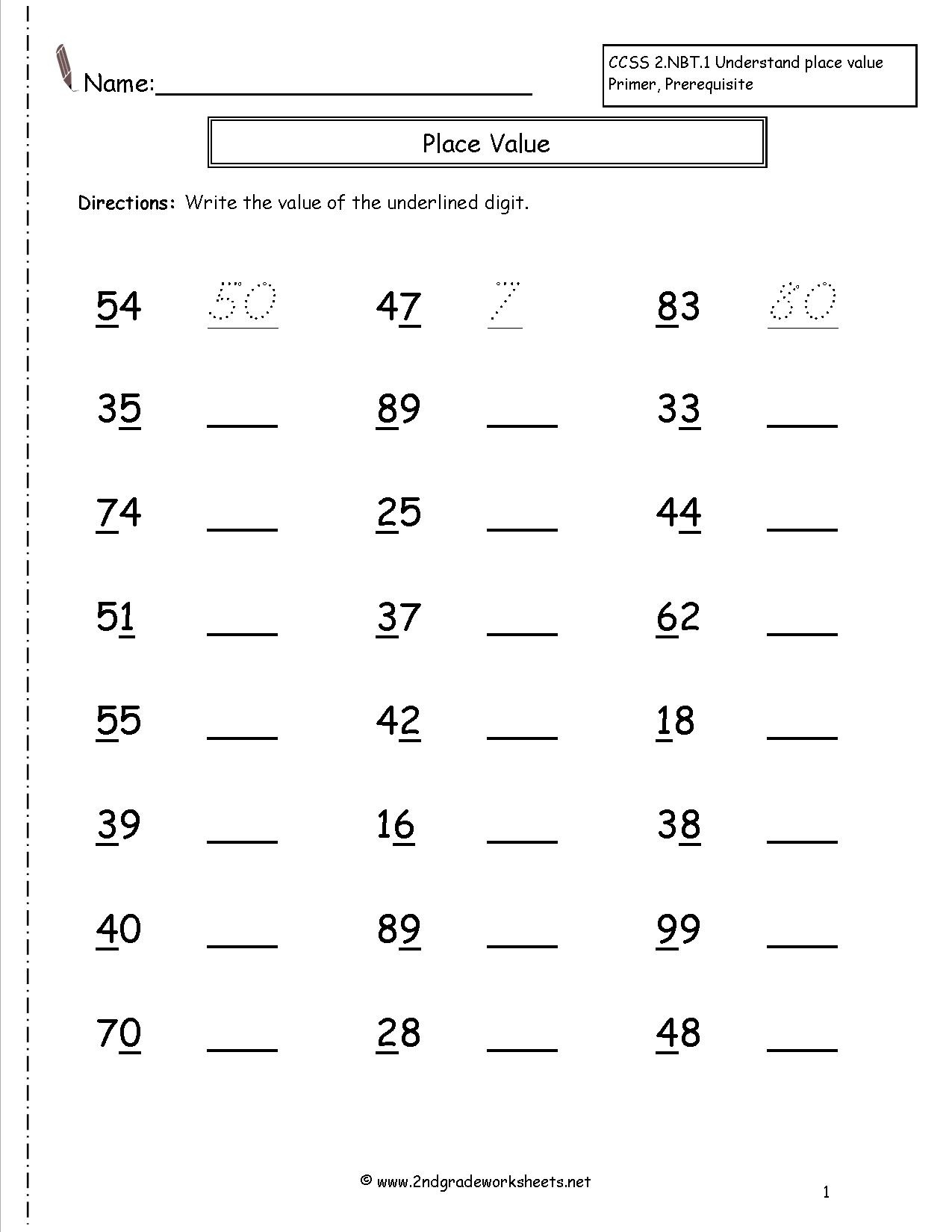 Free Printable Base Ten Block Worksheets Free Printable