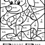 Free Printable Color By Number Coloring Pages 2nd Grade Math