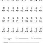 Free Printable Multiplication Worksheets 2nd Grade Free 2nd Grade