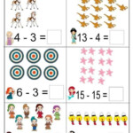 FREE Printable Princess Worksheets Subtraction Worksheets School